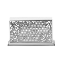 Load image into Gallery viewer, Judaica Crystal Match Box Holder with matches included