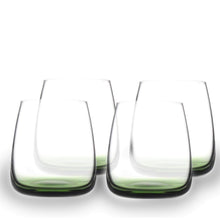 Load image into Gallery viewer, Gem Emerald Old Fashioned Glass 350 ml, Set of 4