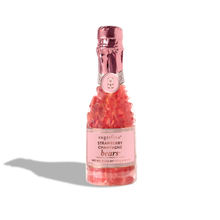 Load image into Gallery viewer, Strawberry Champagne Bears Celebration Bottle