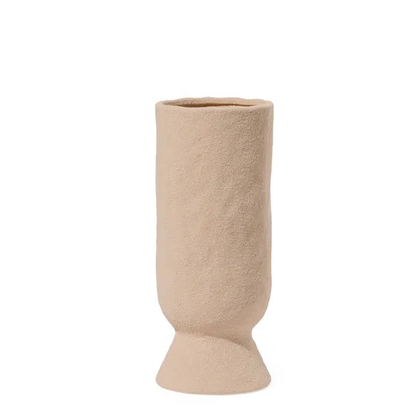 Vasco Pedestal Ceramic Vase 12.5 Inch