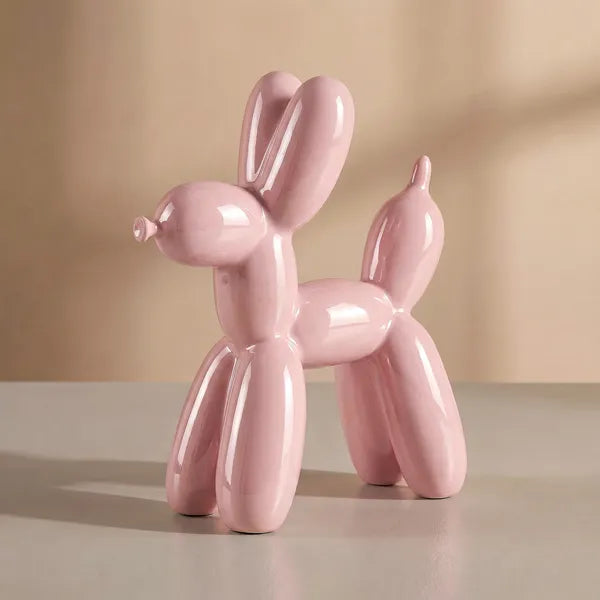 Balloon Dog Ceramic Décor Sculpture