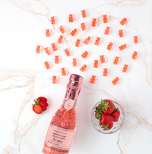 Load image into Gallery viewer, Strawberry Champagne Bears Celebration Bottle