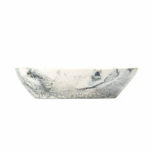 Load image into Gallery viewer, Lucente Black &amp; White Matte Oval Basket