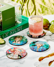 Load image into Gallery viewer, Golden Gals (Set of 4) Coasters