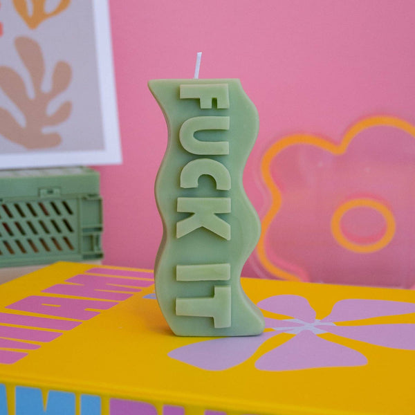 Fuck It Candle