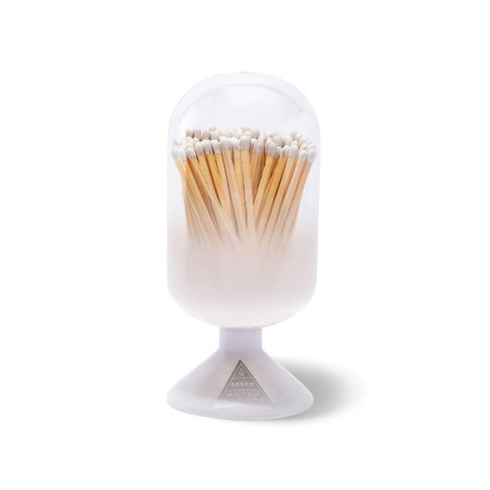 Cloud Match Cloche, White-tip Matches