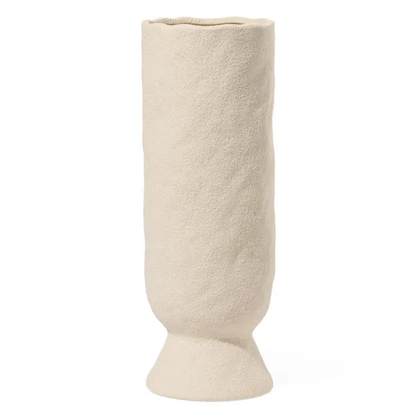 Vasco Pedestal Ceramic Vase 16 Inch