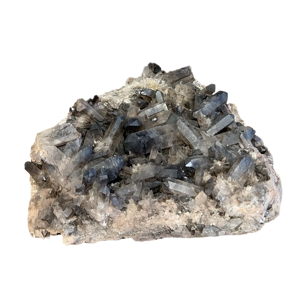 Smoky Quartz Cluster