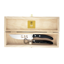 Load image into Gallery viewer, Claude Dozorme Knife and Bottle Opener Set