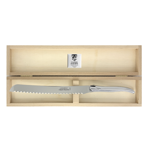 Claude Dozorme Laguiole Bread Knife Set