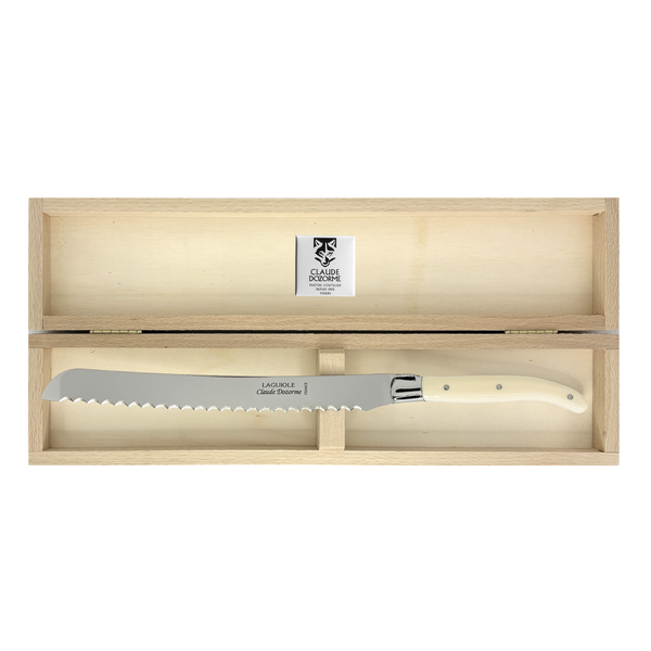 Claude Dozorme Laguiole Bread Knife Set
