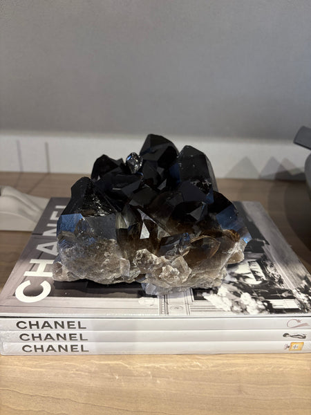 Smoky Quartz Clusters