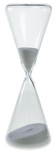 Load image into Gallery viewer, Transparent Glass Sand Timer - 30 Minutes