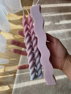 Twirl Candles Set