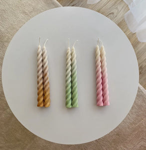 Twirl Candles Set