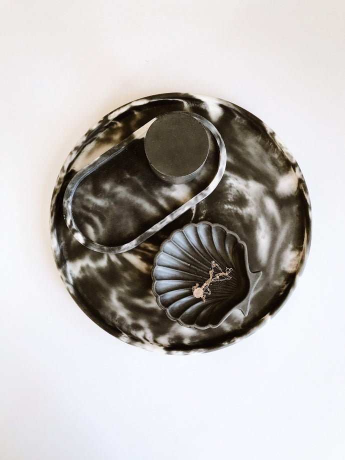 Concrete Marble Tray - Large