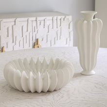 Load image into Gallery viewer, Spicchi Line Bowl-Matte White