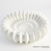 Load image into Gallery viewer, Spicchi Line Bowl-Matte White