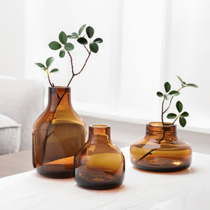 BEAU MINI BOTTLE GLASS VASE