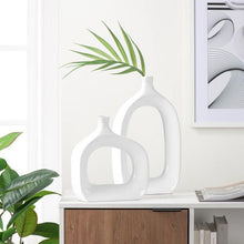 Load image into Gallery viewer, OPEN VASE - WHITE