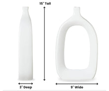 Load image into Gallery viewer, OPEN VASE - WHITE