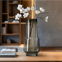 Load image into Gallery viewer, SOLO SMOKE GLASS VASE
