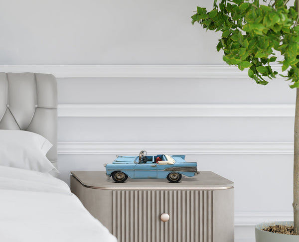 Classical Car Metal Model (Blue)