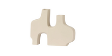 Load image into Gallery viewer, Abstract Duo Ceramic Vase