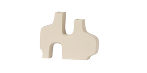 Abstract Duo Ceramic Vase