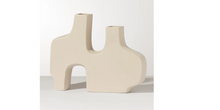 Load image into Gallery viewer, Abstract Duo Ceramic Vase