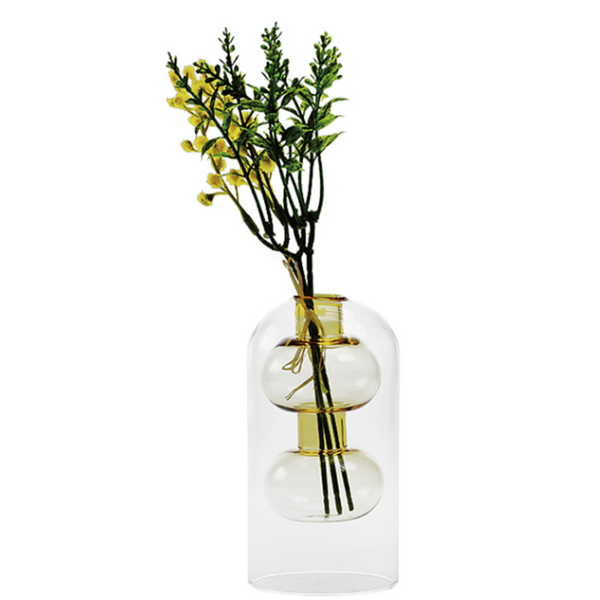 Clear Glass Vase