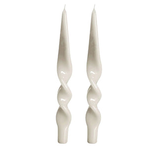 Meloria Twist Taper Candle Set