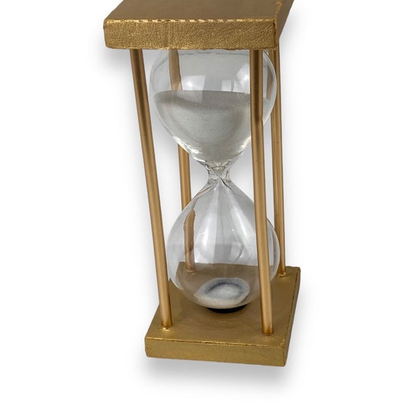 Sand Timer Gold Stand - 15 minutes