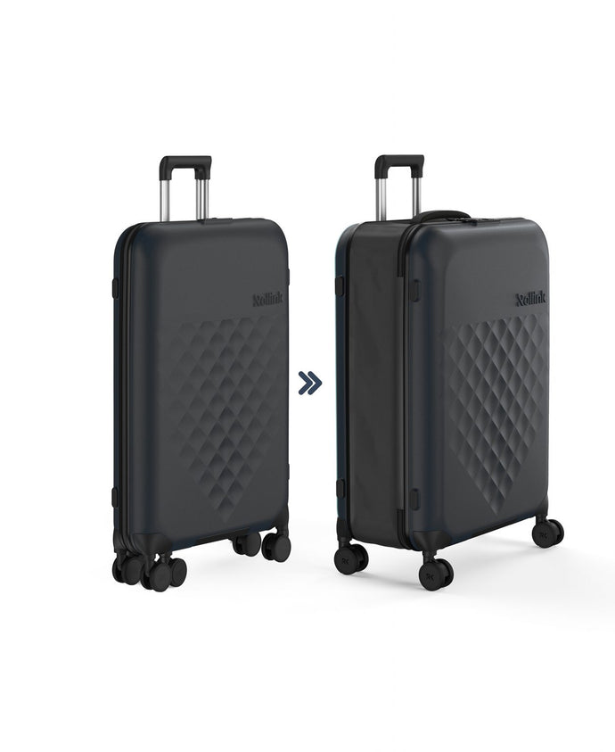 Flex 360° Large Checked Spinner 4 Wheel Suitcase