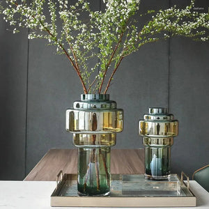 Green & Gold Vase