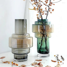 Load image into Gallery viewer, Green &amp; Gold Vase