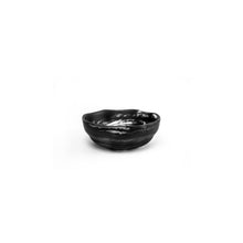 Load image into Gallery viewer, BLACK SWIRL BOWLS with Server - Set
