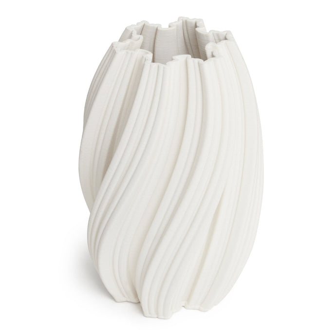 Emma White Vase