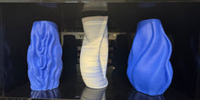 Load image into Gallery viewer, Ceramic Cobalt Swirl Vase