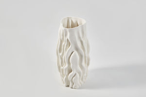 Unique 3D White Vase