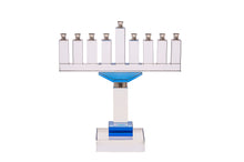 Load image into Gallery viewer, Menorah Crystal  (For Candles)