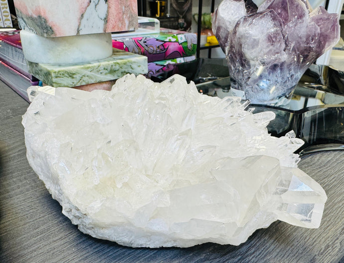 Clear Quartz Cluster (5)