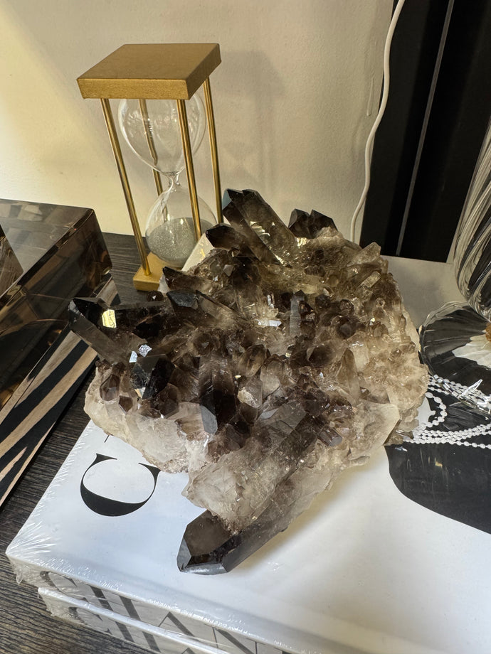 Smoky Quartz Clusters (2)