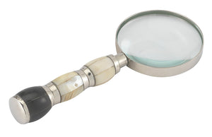 UNIQUE MOTHER OF PEARL AND NKL MINI MAGNIFIER
