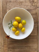 Load image into Gallery viewer, Sculpt Tapered Bowl Large - Grey &amp; White