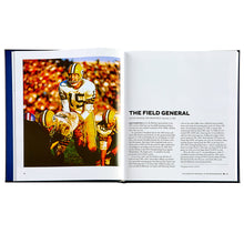 Load image into Gallery viewer, The Story Of Football (Navy Bonded Leather)