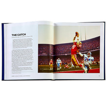Load image into Gallery viewer, The Story Of Football (Navy Bonded Leather)
