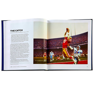 The Story Of Football (Navy Bonded Leather)