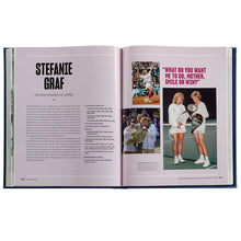 Load image into Gallery viewer, Trailblazers: The Unmatched Story Of Women&#39;s Tennis (Blue Bonded Leather)