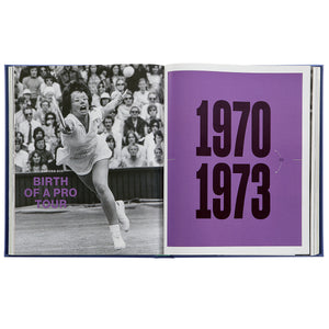 Trailblazers: The Unmatched Story Of Women's Tennis (Blue Bonded Leather)